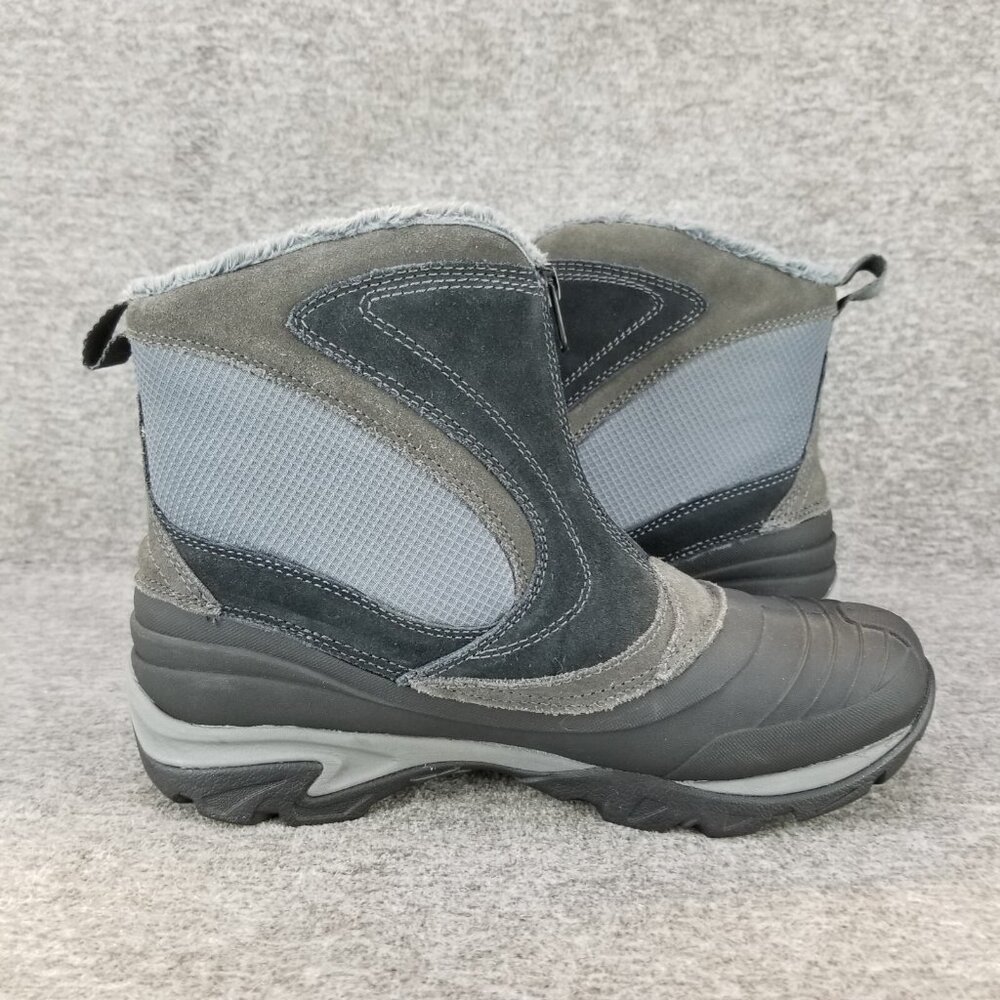 ✅Women's 7 Merrell Snowbound Mid Zip Waterproof Insulated Black Winter Boots NIB - Picture 10 of 11